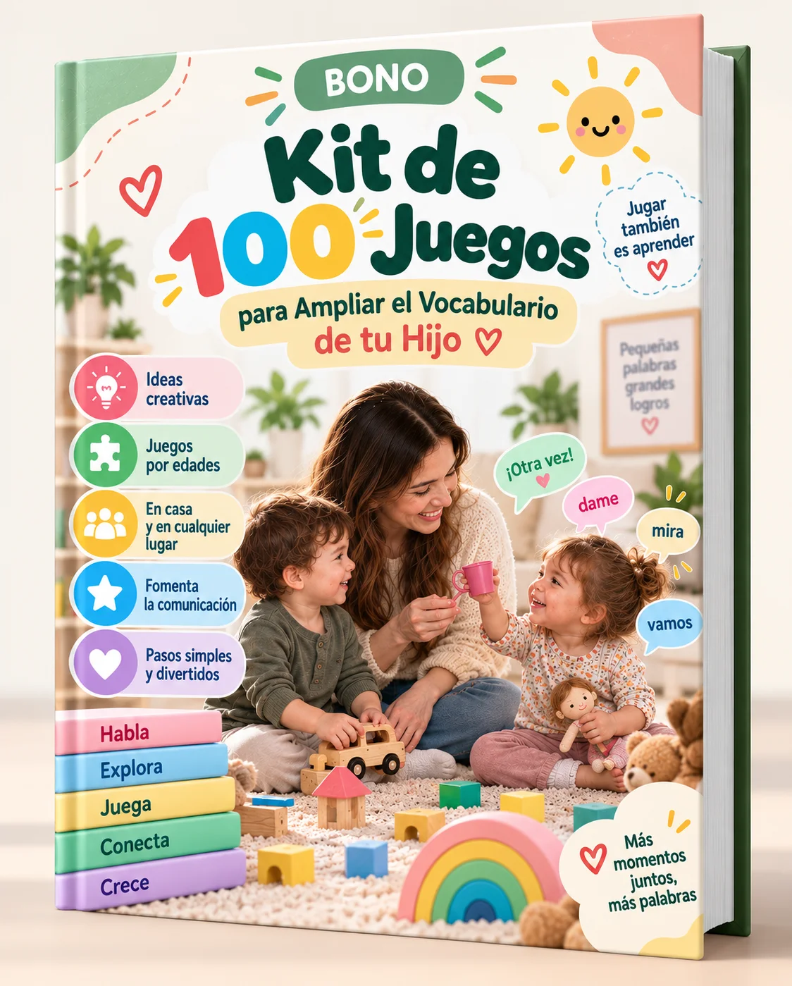 Mockup del bono Kit de 100 juegos para ampliar el vocabulario